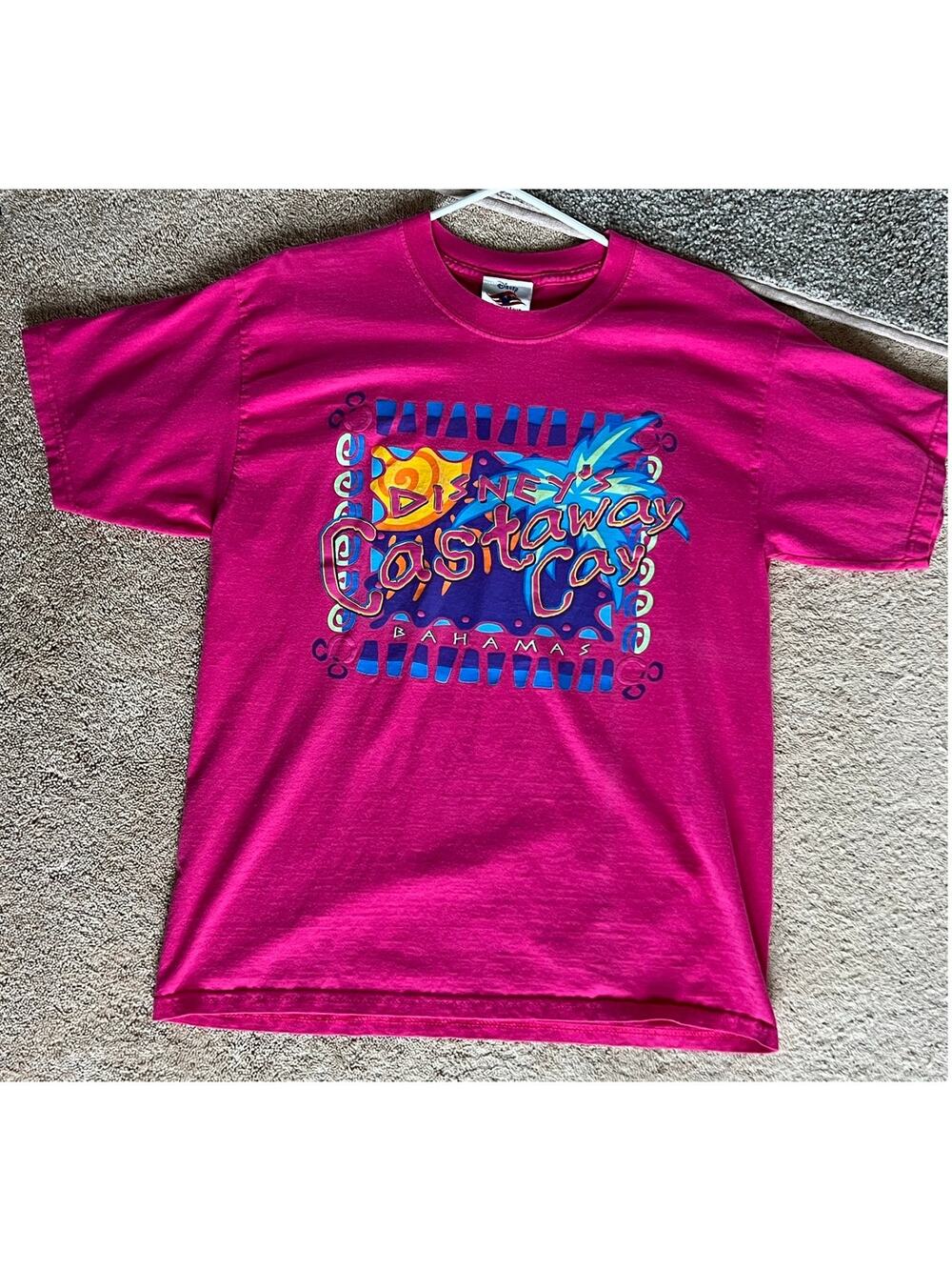 Vintage Disney Cruise t-shirt, Castaway Cay Bahamas, Medium